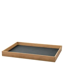 Even teak brett 27,9x35,9 cm nupo antrasitt