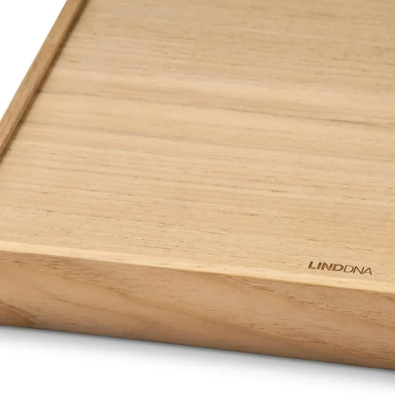 Even teak brett 27,9x35,9 cm nupo lys grå