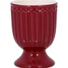 Everyday Alice eggeglass 6,5 cm dark red