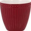 Everyday Alice lattekopp 35 cl dark red