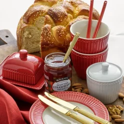 Everyday Alice lattekopp 35 cl dark red