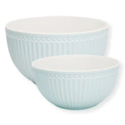 Everyday Alice serveringsskål sett 2 deler pale blue