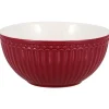 Everyday Alice skål 45 cl dark red