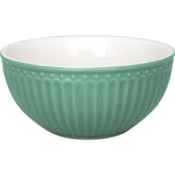Everyday Alice skål 45 cl dusty green