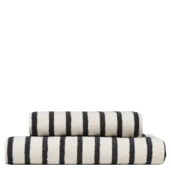 Everyday stripe håndkle 70x140 cm antrasitt