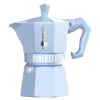Exclusive Moka Express 3 kopper 13 cl lys blå