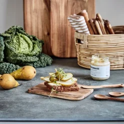 Eya skjærebrett 18x13 cm 4 stk natur