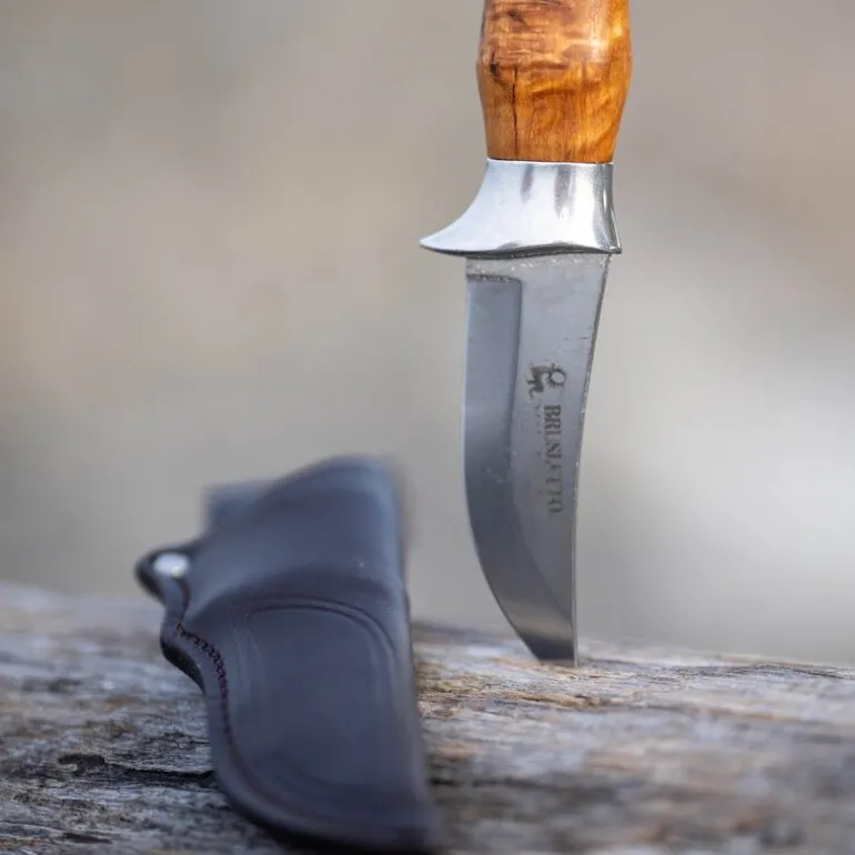 Falken jaktkniv 19,5 cm masurbjørk