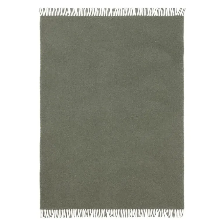 Falketind ullpledd 120x180 cm grønn