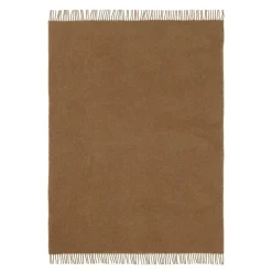 Falketind ullpledd 120x180 cm varm oker