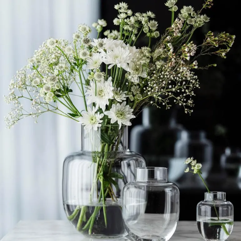 Family vase 26 cm klar