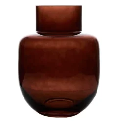 Family vase 26x18,5 cm brun