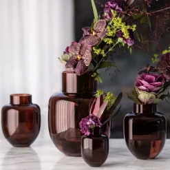 Family vase 26x18,5 cm brun