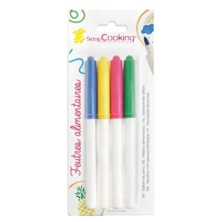 Fargepenn 4 stk multi