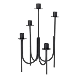 Farri lysestake 36 cm svart