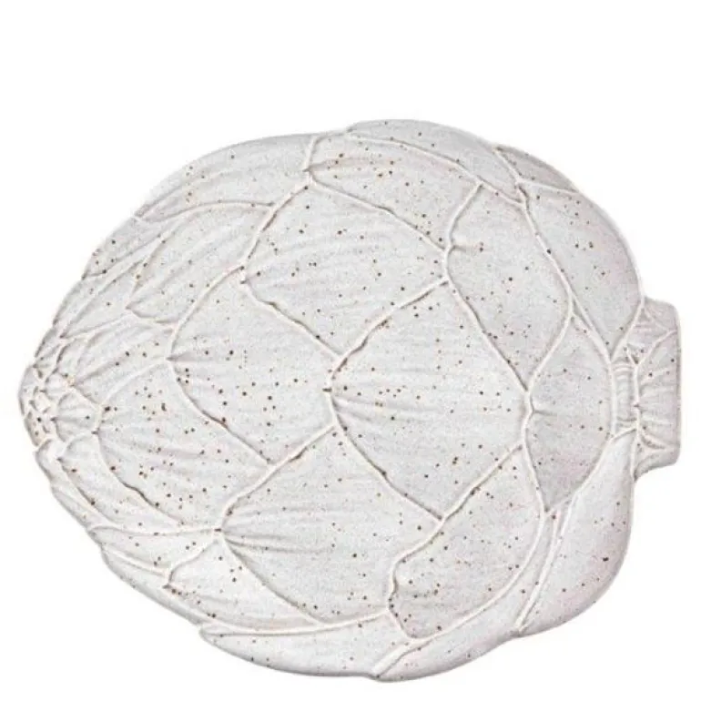 Fat artisjokk 30,5 cm hvit