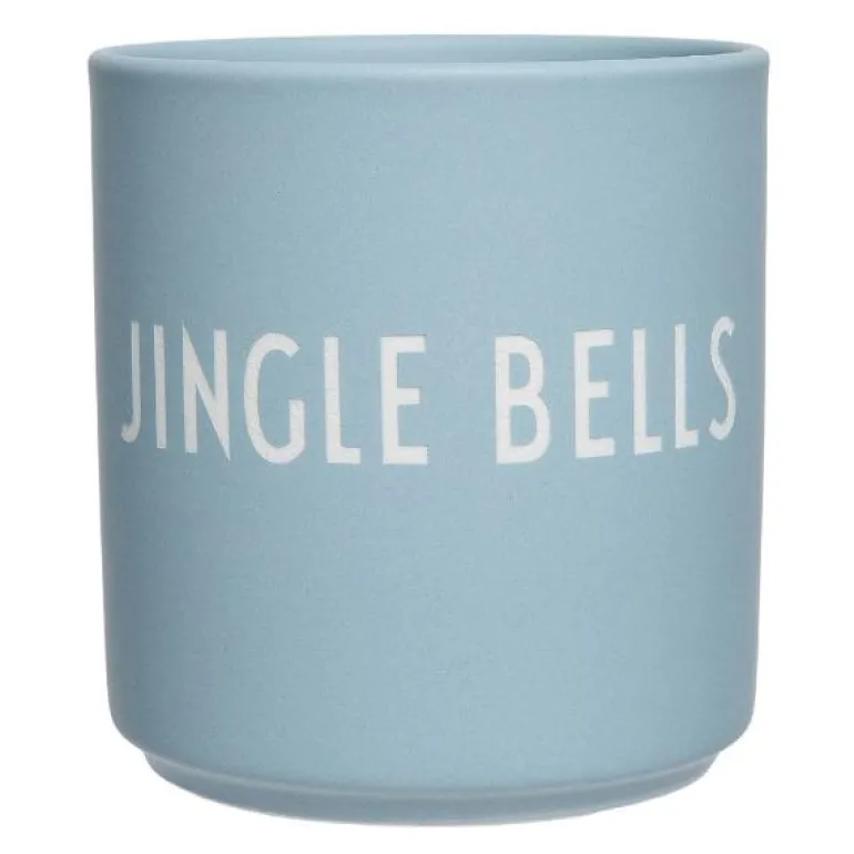 Favourite kopp jul JINGLBELL lys blå
