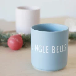 Favourite kopp jul JINGLBELL lys blå