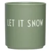 Favourite kopp LET IT SNOW 25 cl green