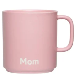 Favourite kopp med hank MOM 25 cl creole pink