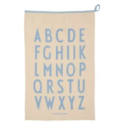 Favourite Premium Classic kjøkkenhåndkle 50 x 70 cm natur/lys blå