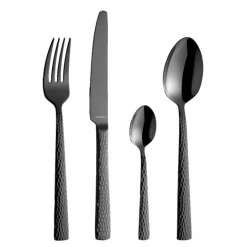 Felicity bestikksett 24 deler svart