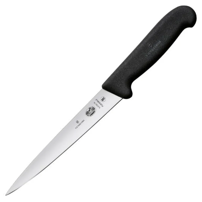 Fibrox filetkniv 18 cm svart