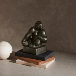 Figur Gorilla grafitt M