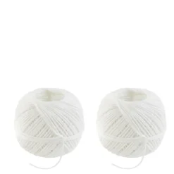 Filio kjøkkentråd 50 m 2 stk hvit