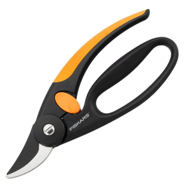 Fingerloop rosesaks softgrip sideskjær svart