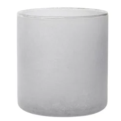 Fiona glasslykt liten 12,5x12 cm lys grå