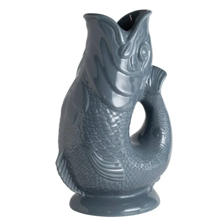 Fish Jug mugge 1,2L grå