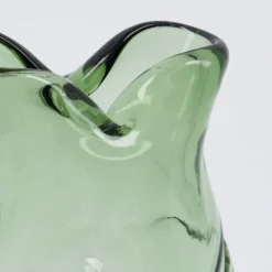 Fish vase 27,5 cm grønn