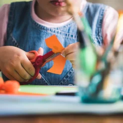 Fiskars Kids saks 3+ år rød