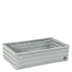 Fit stor oppbevaringskurv 36x24x10 cm eucalyptus