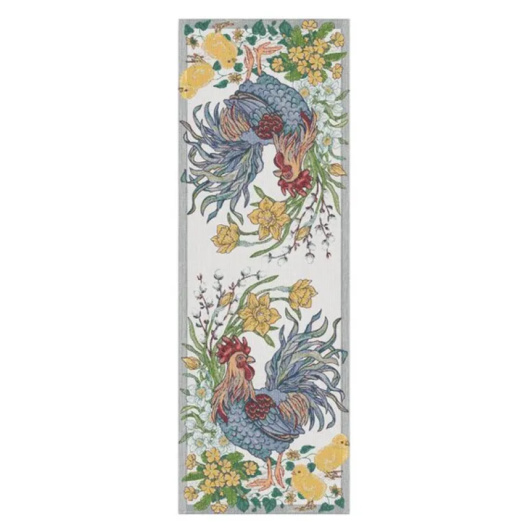 Fjäderblom løper 35x100 cm