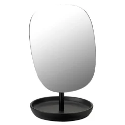 Fjord speil 15x25 cm svart