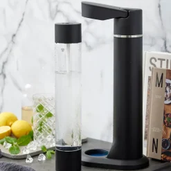 Flaske til kullsyremaskin 0,8L svart