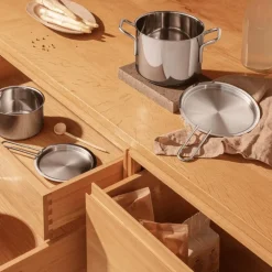 Flatt lokk 20 cm stål