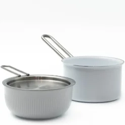 Flatt lokk 13 cm stål