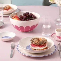 Fleur bleu middagstallerken 26,5 cm blå