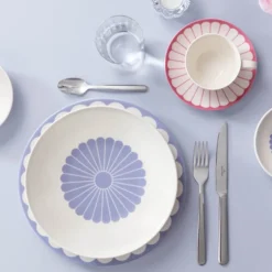 Fleur bleu pastaskål 24 cm 62 cl blå