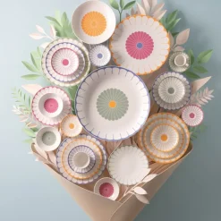 Fleur cassis dessertskål 13 cm 11 cl rosa