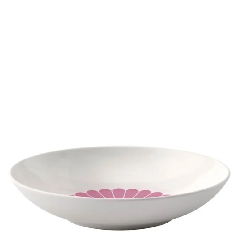 Fleur cassis pastaskål 24 cm 62 cl rosa