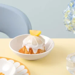 Fleur soleil dessertskål 13 cm 11 cl gul