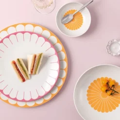 Fleur soleil dessertskål 13 cm 11 cl gul