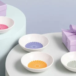 Fleur soleil dessertskål 13 cm 11 cl gul