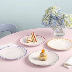 Fleur soleil middagstallerken 26,5 cm gul