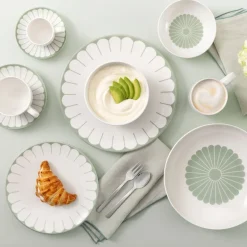 Fleur vert dessertskål 13 cm 11 cl grønn