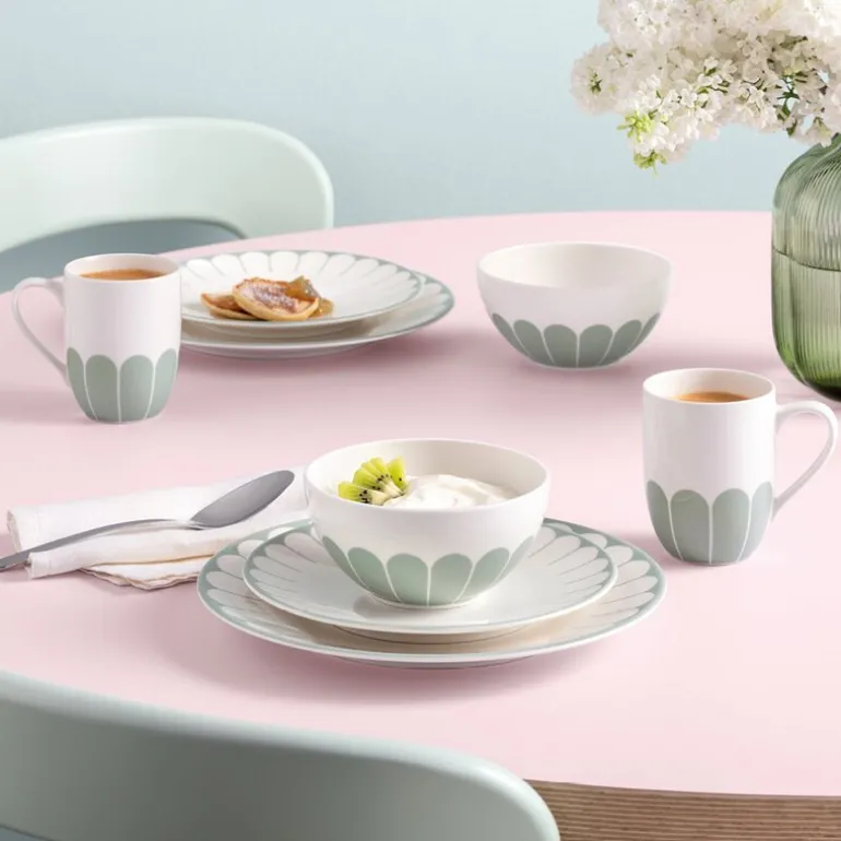 Fleur vert frokosttallerken/desserttallerken 21 cm grønn